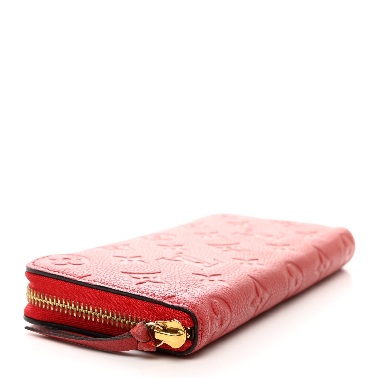 Louis Vuitton LOUIS VUITTON Empreinte Clemence Wallet Scarlet 4 of 8