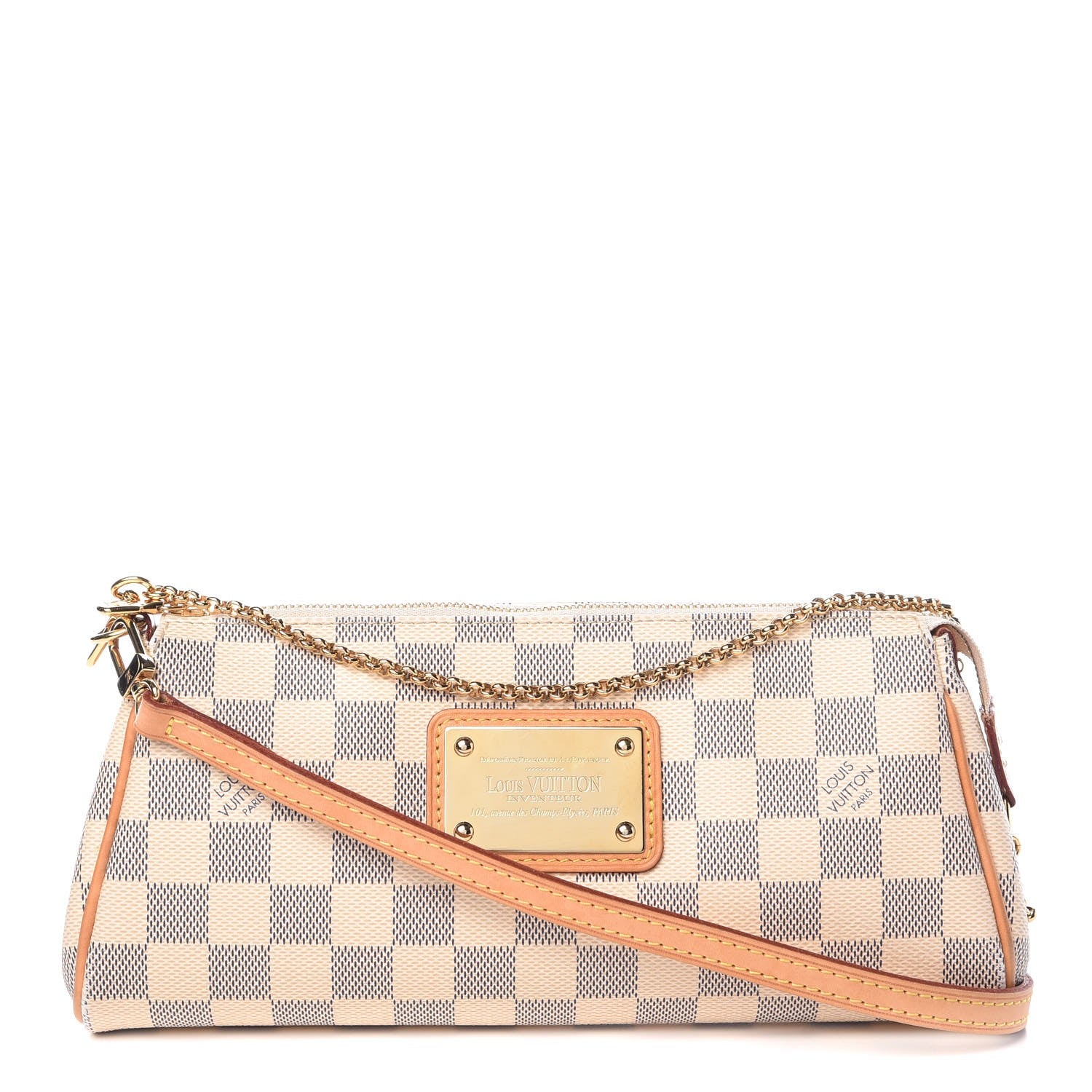 Louis Vuitton Damier Azur Eva Clutch 1 of 11