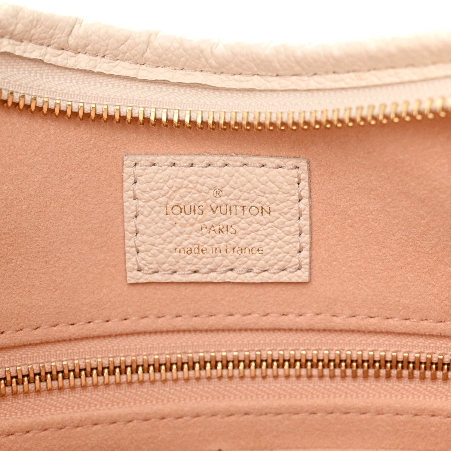 Louis Vuitton Empreinte Monogram Giant CarryAll PM Latte Chamallow 7 of 10