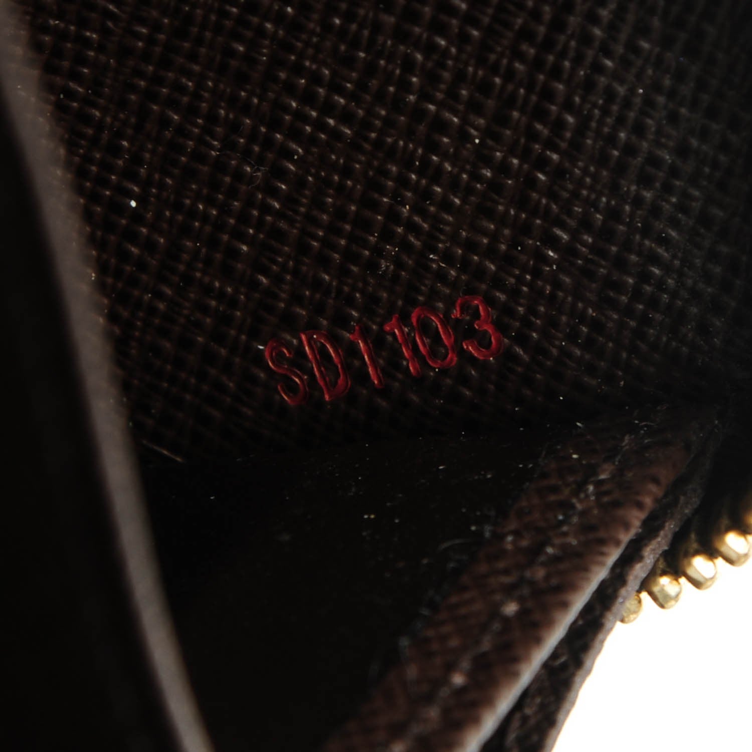 Louis Vuitton Damier Ebene Zippy Wallet 7 of 7
