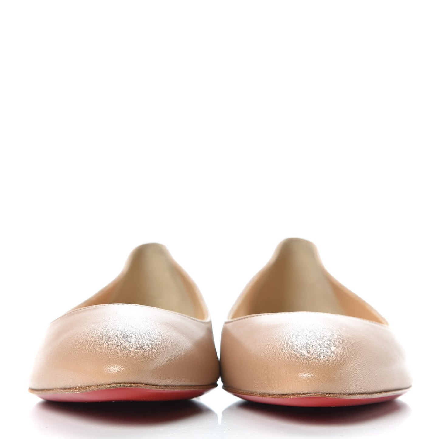 Nappa Eloise Flats 36.5 Nude
