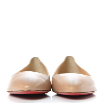 Christian Louboutin Nappa Eloise Flats 36.5 Nude 2 of 9