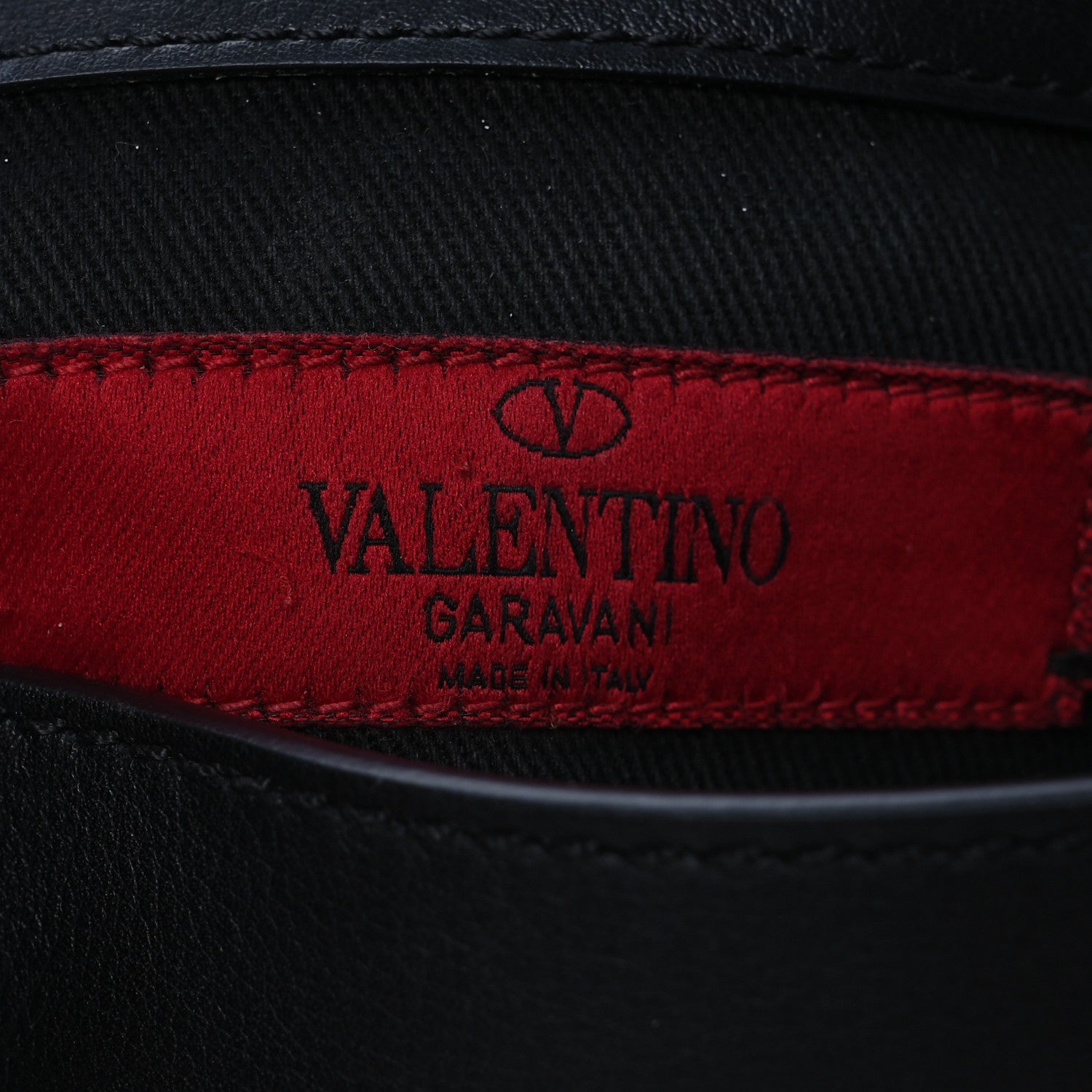 Valentino Garavani Calfskin Rockstud Belt Bag Black 6 of 13