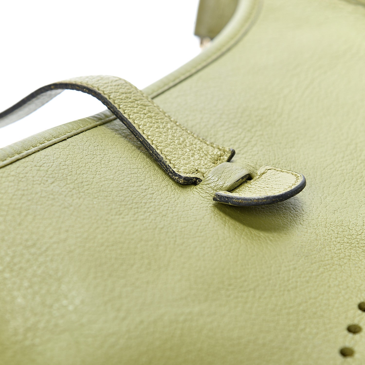 Hermes Taurillon Clemence Evelyne III PM Vert Anis 10 of 18