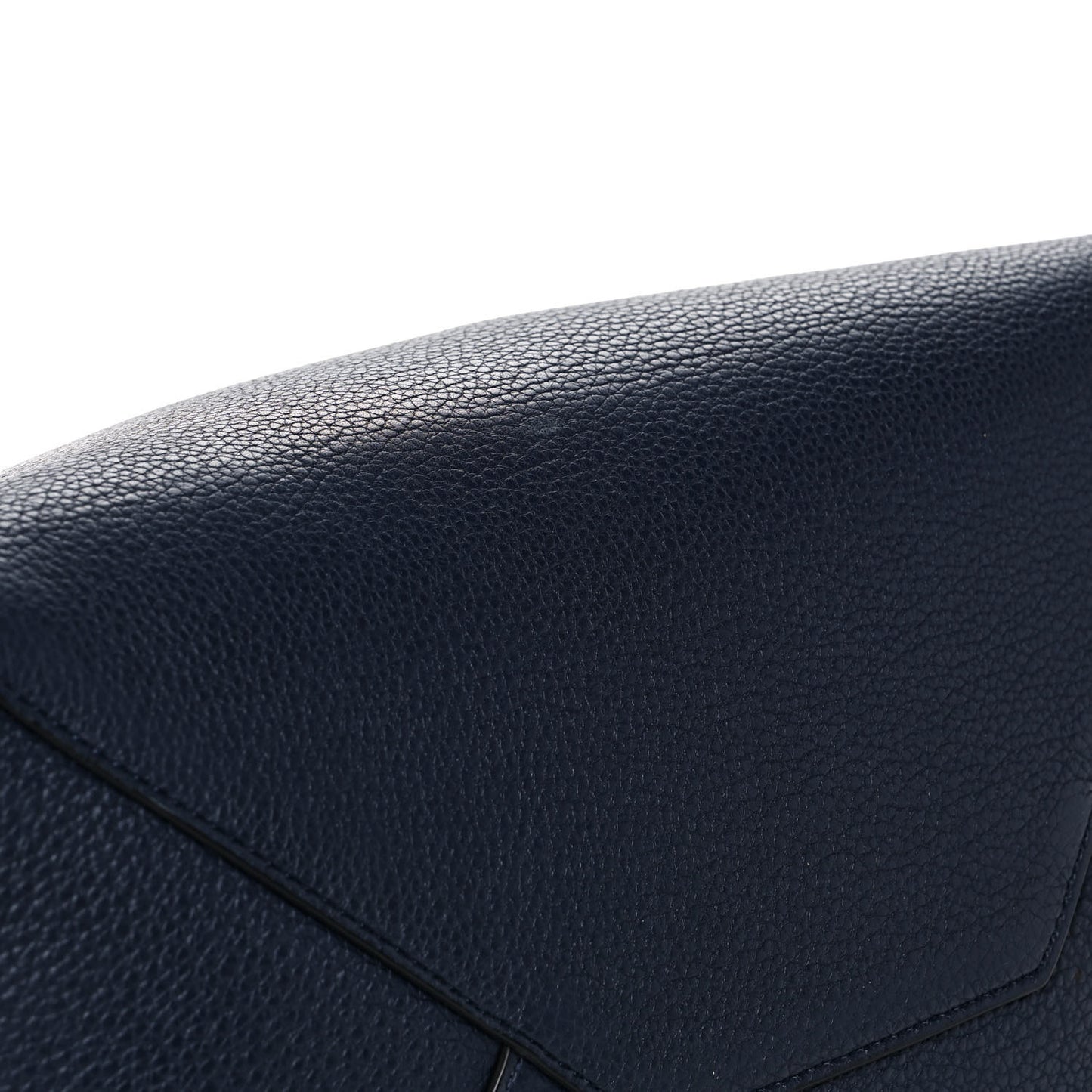 Soft Grained Calfskin Small Belt Cabas Phantom Navy