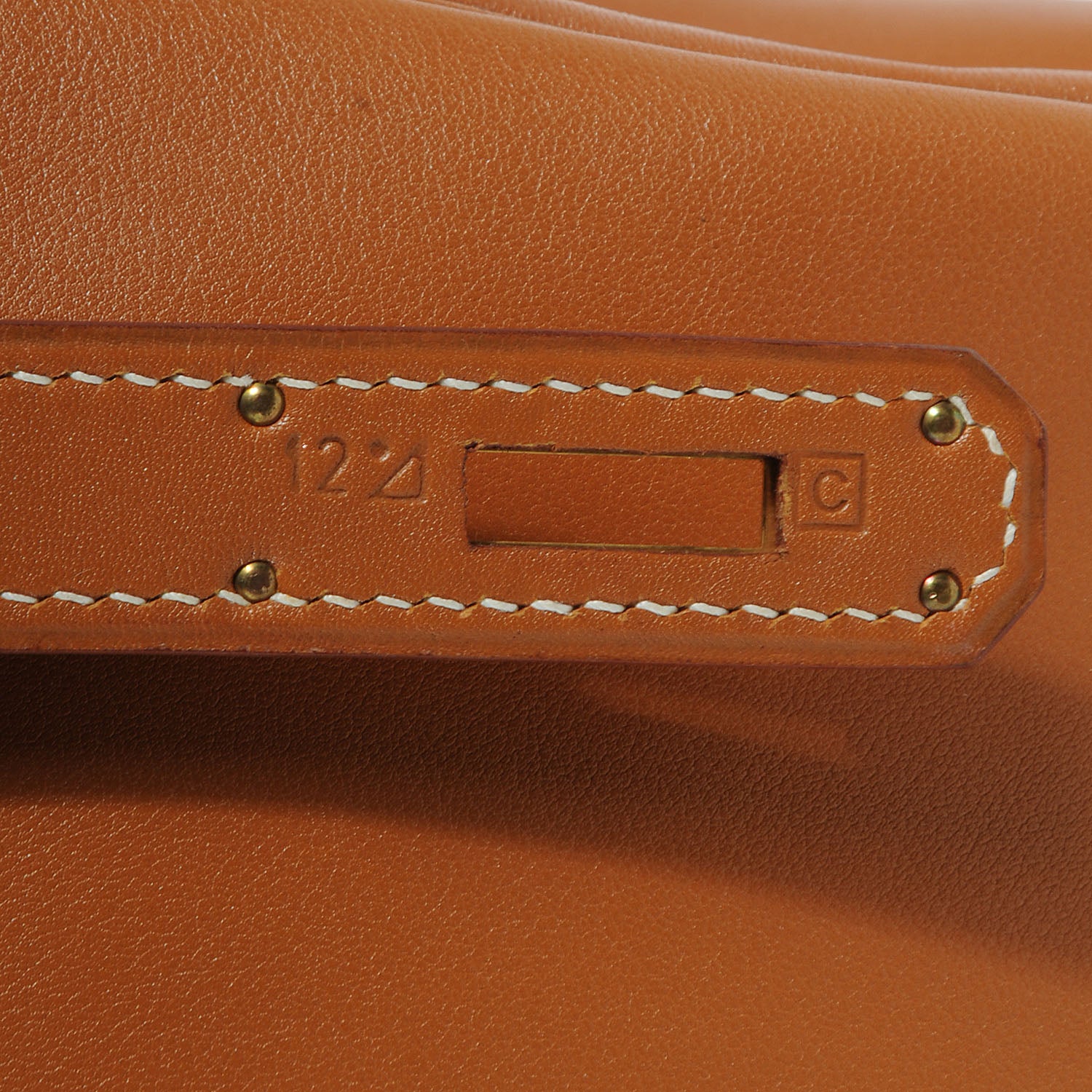 Hermes Swift Kelly Retourne 35 Gold 8 of 8