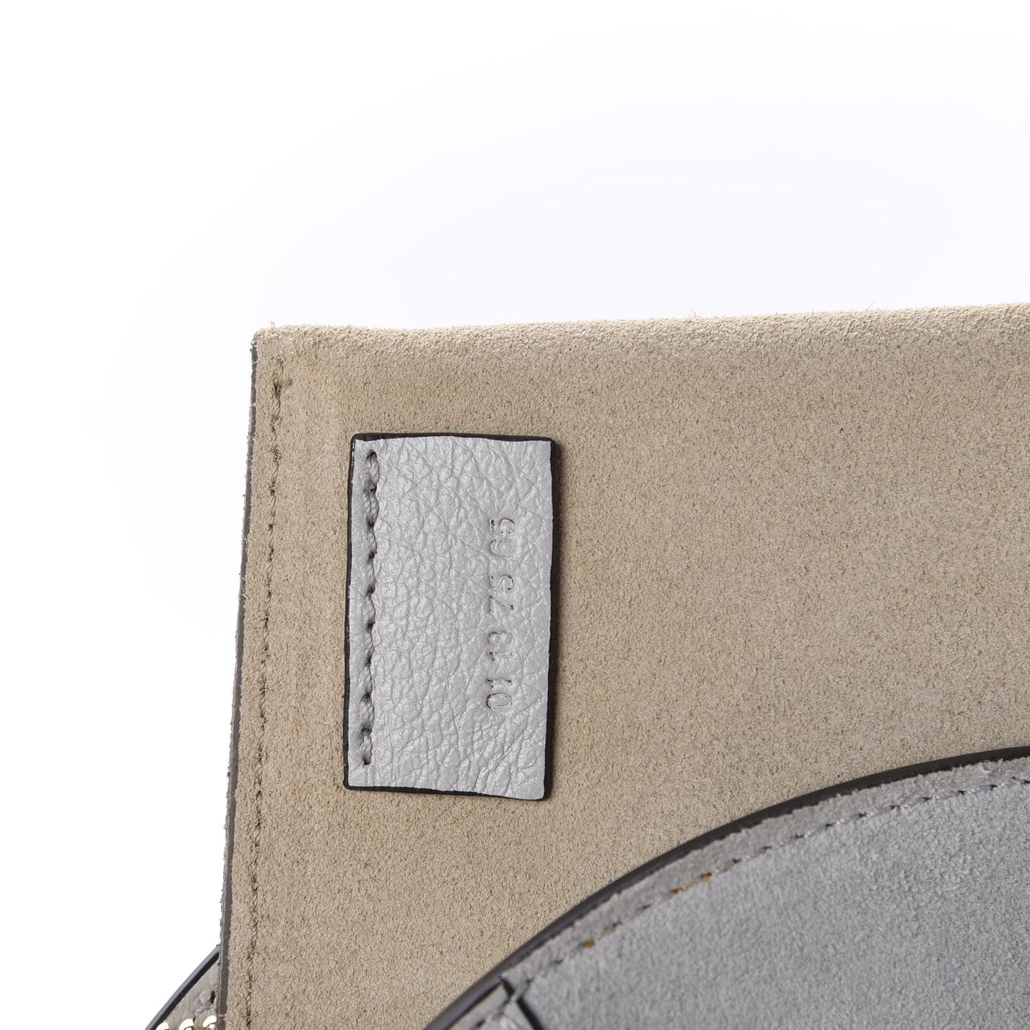 Calfskin Suede Small Pixie Bag Airy Grey