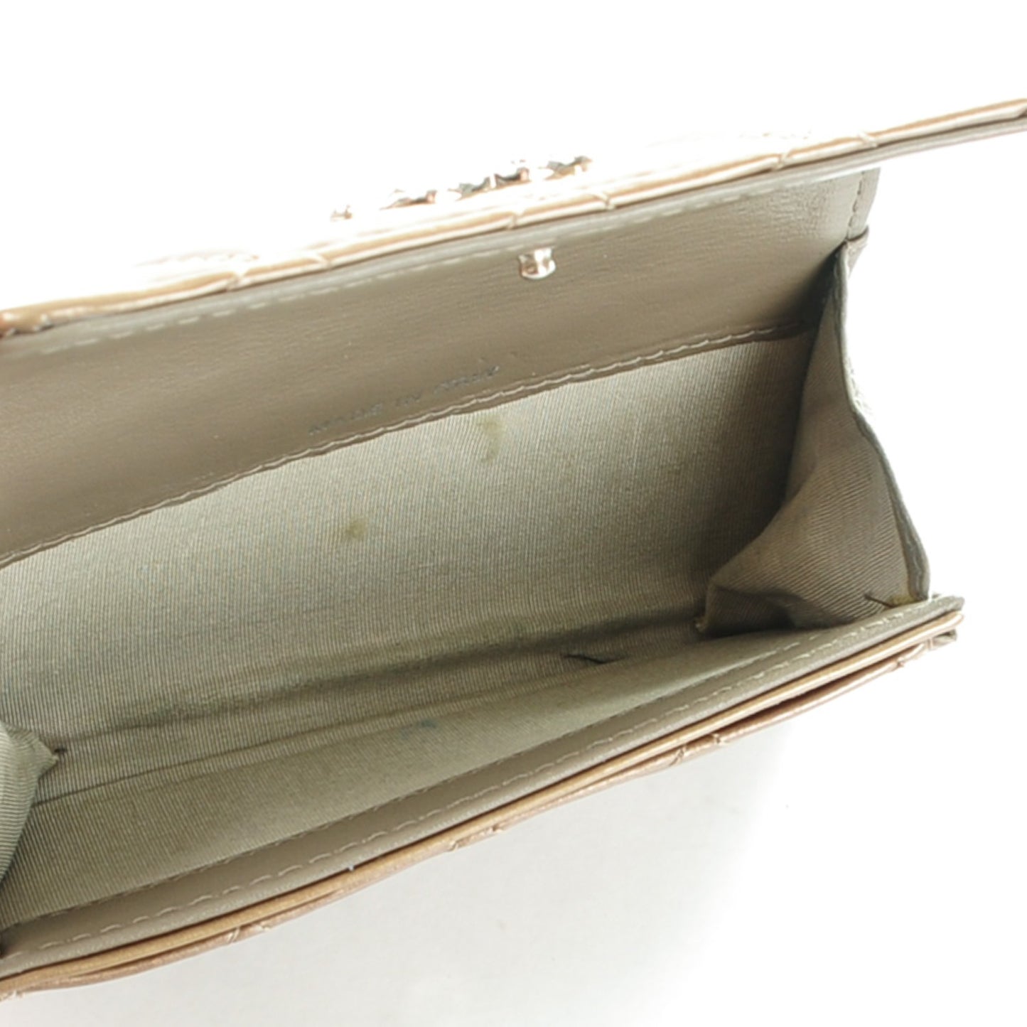 Patent Brilliant Card Holder Bronze