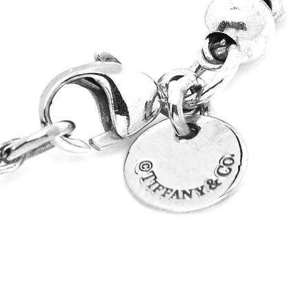 Tiffany Sterling Silver 4mm Bow Bead Bracelet 4 of 5