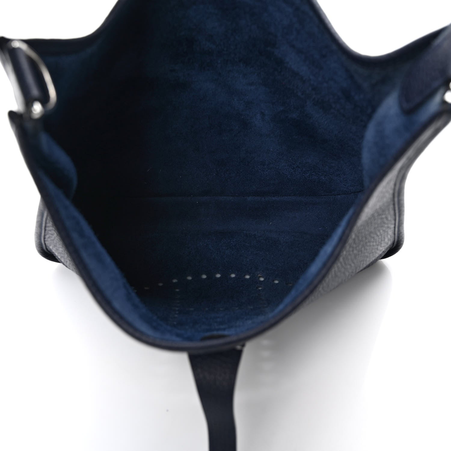 Hermes Taurillon Clemence Evelyne III PM Bleu Nuit 5 of 8