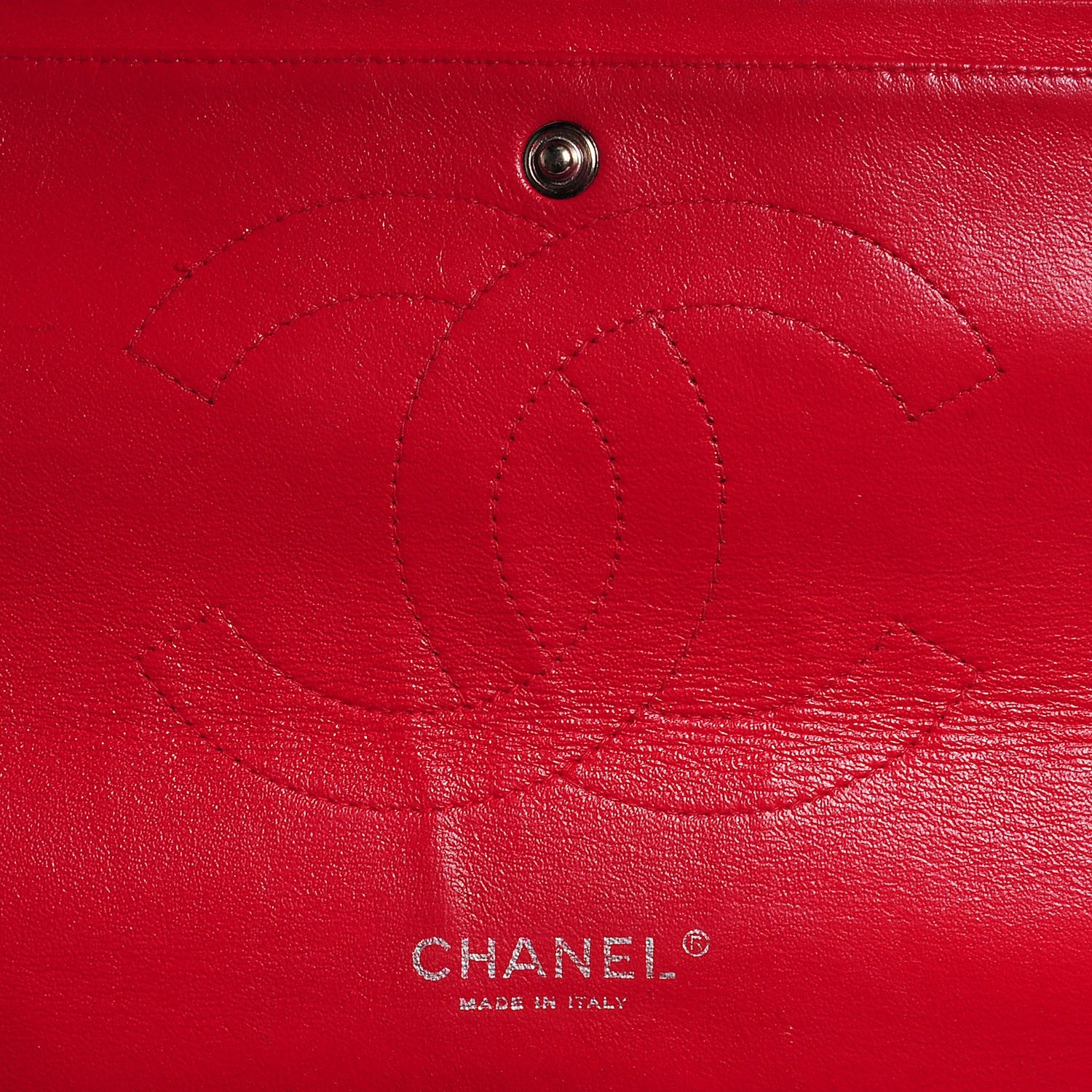 Chanel Patent Quilted Jumbo Double Flap Dark Red 7 of 9