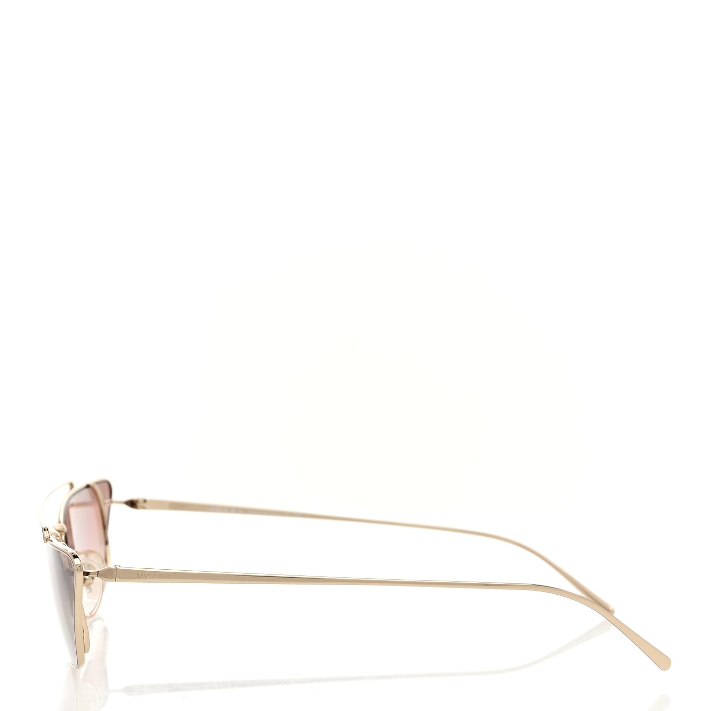 Cat Eye Sunglasses SPR 64U Gold