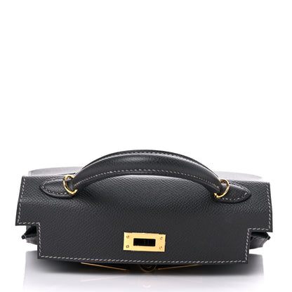 Hermes Epsom Mini Kelly Sellier 20 Graphite 16 of 32