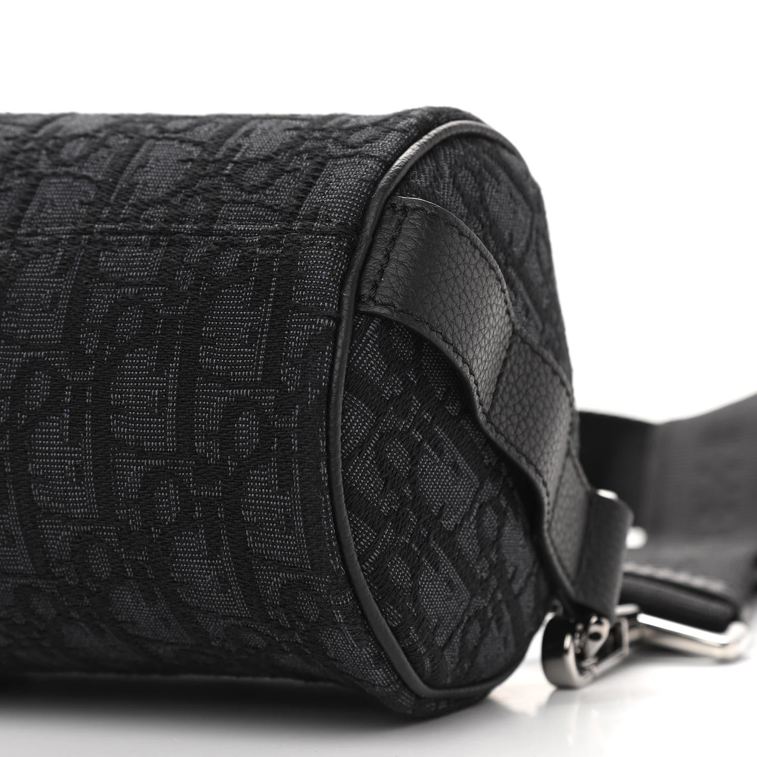 Christian Dior Oblique Mini Roller Messenger Bag Black 9 of 10