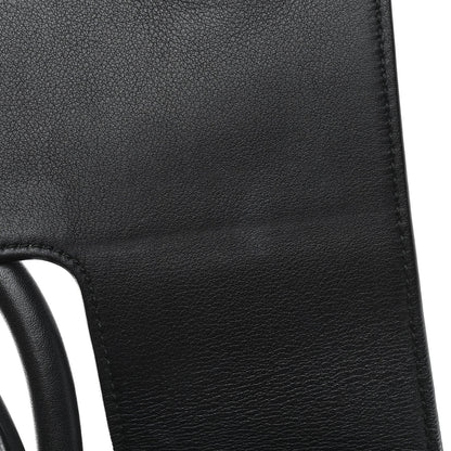 Christian Dior Grained Calfskin Medium Diorever Flap Black 6 of 8