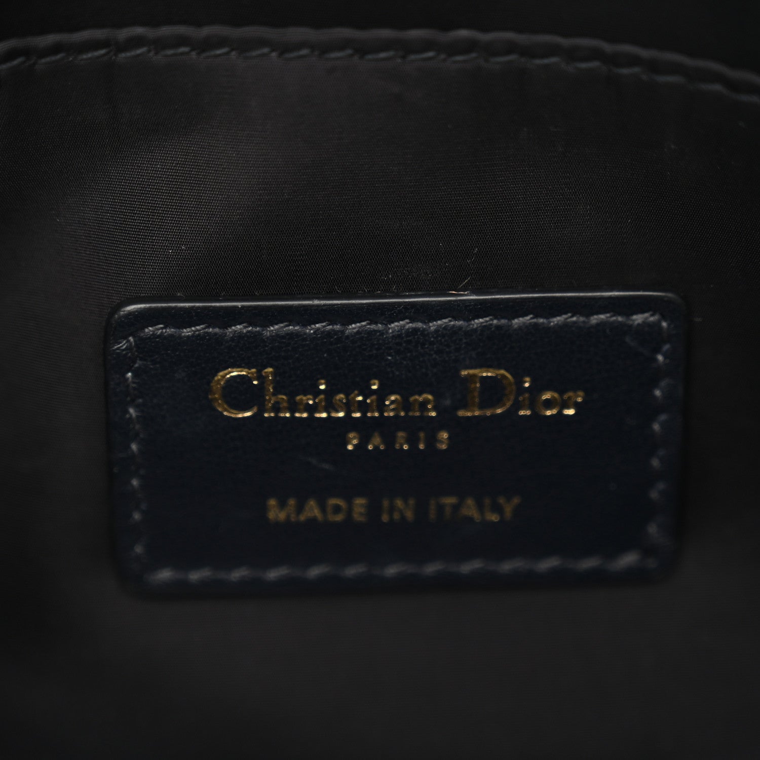 Christian Dior Oblique Large Beauty Pouch Bleu 6 of 8