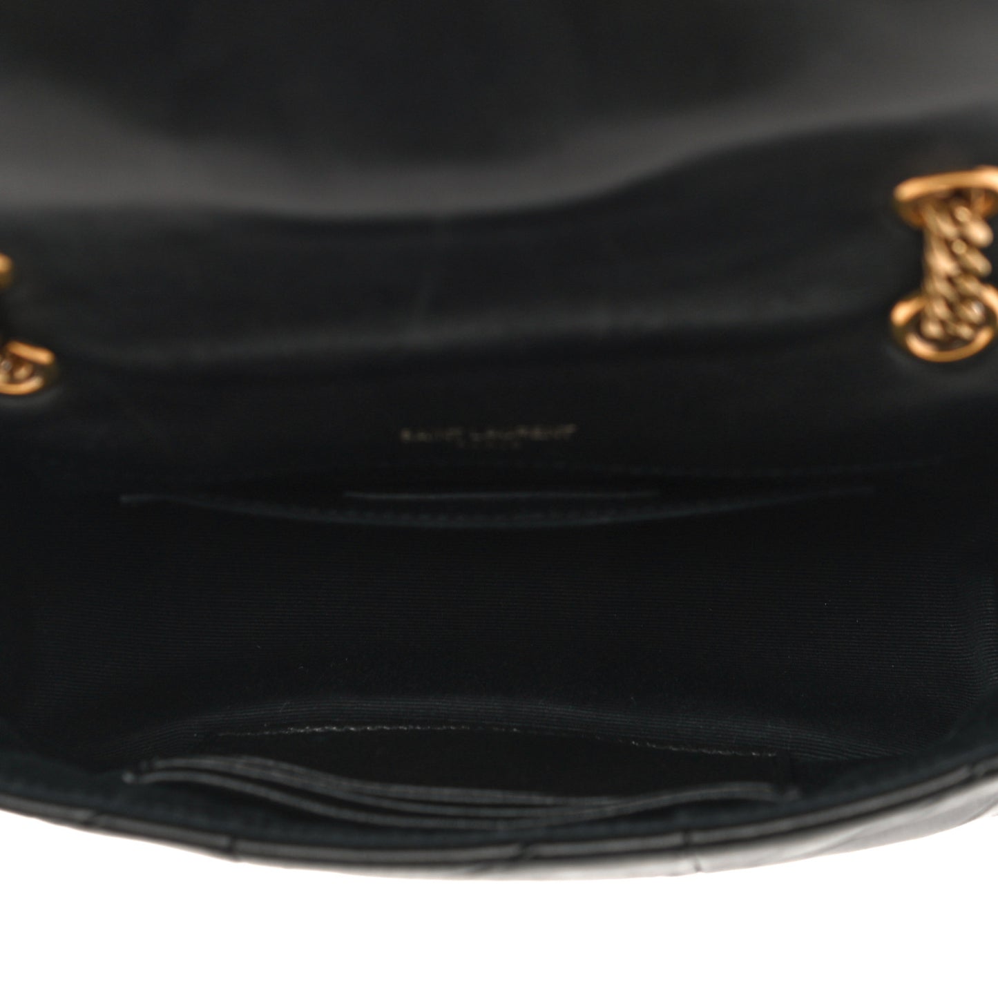 Lambskin Patchwork Monogram Small Jamie Black
