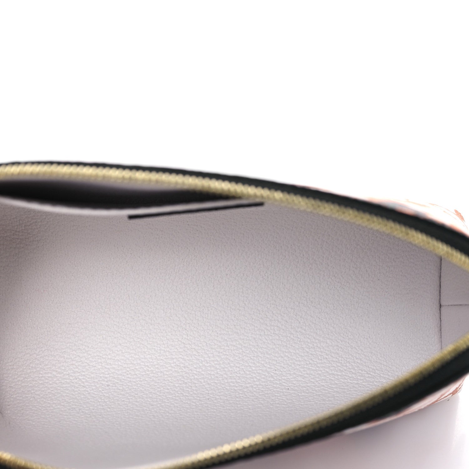 Louis Vuitton Monogram Giant Crafty Cosmetic Pouch Creme Caramel 5 of 7