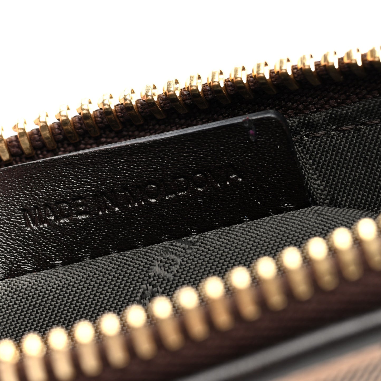 Haymarket Check Clara Pochette Chocolate