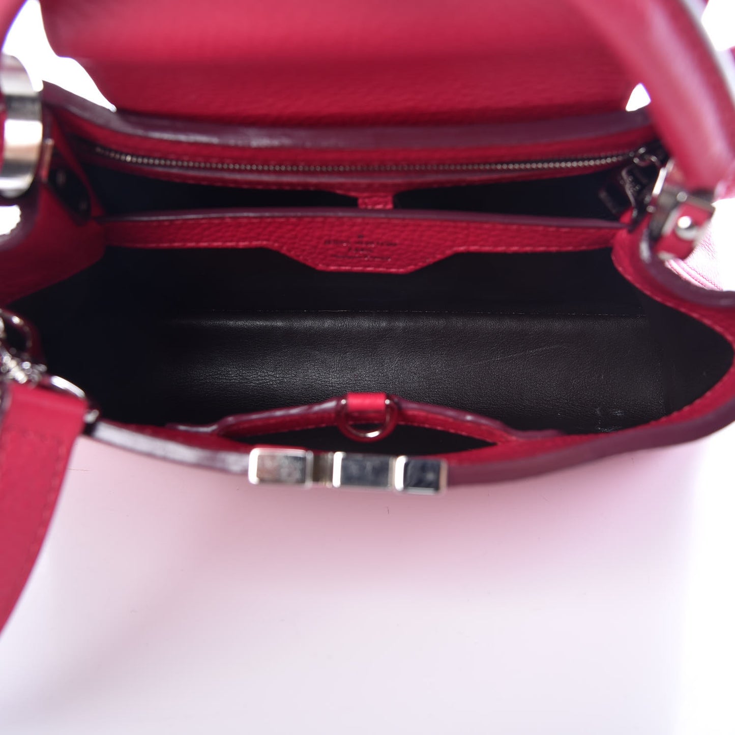 Taurillon Capucines BB Fuchsia