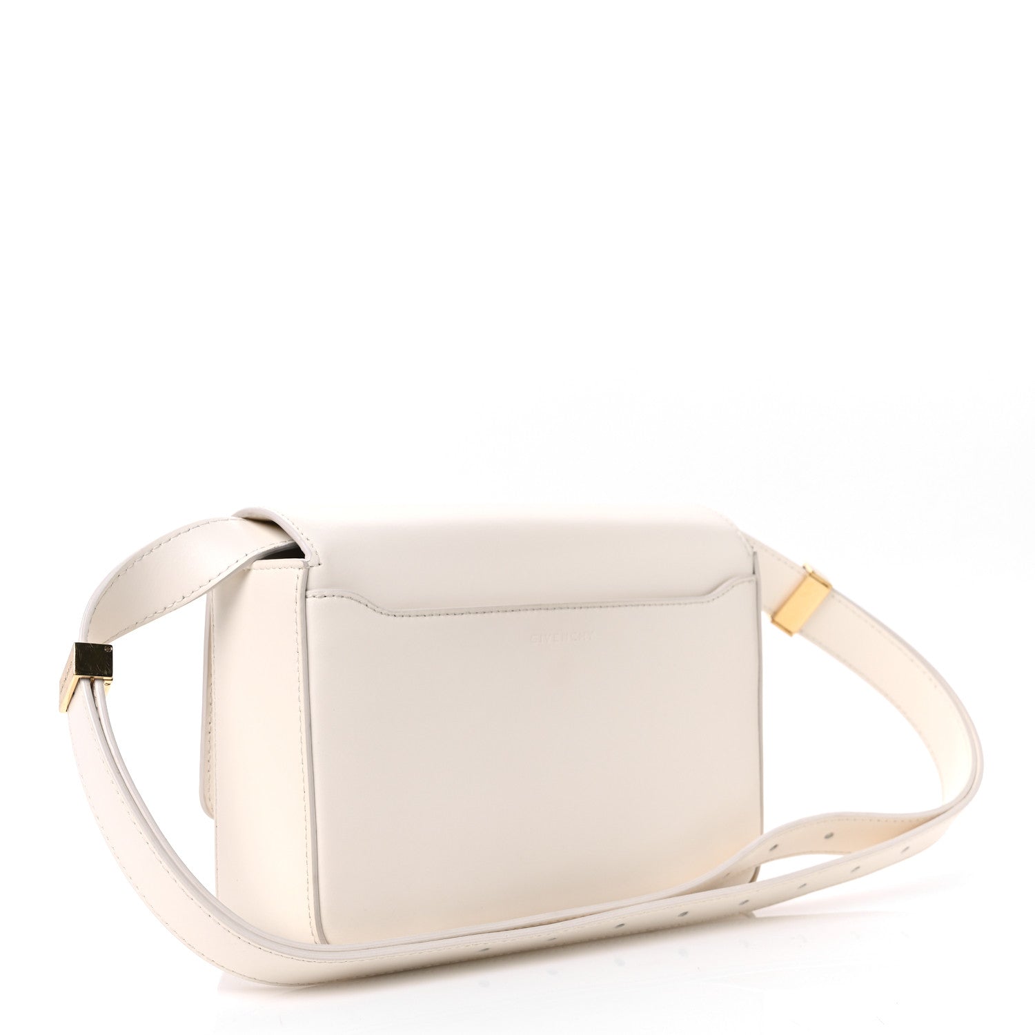 Givenchy Box Calfskin Medium 4G Shoulder Bag Ivory 2 of 14