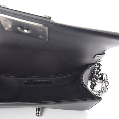 Chanel Calfskin Pearl Tweed Small Boy Flap Black 5 of 10