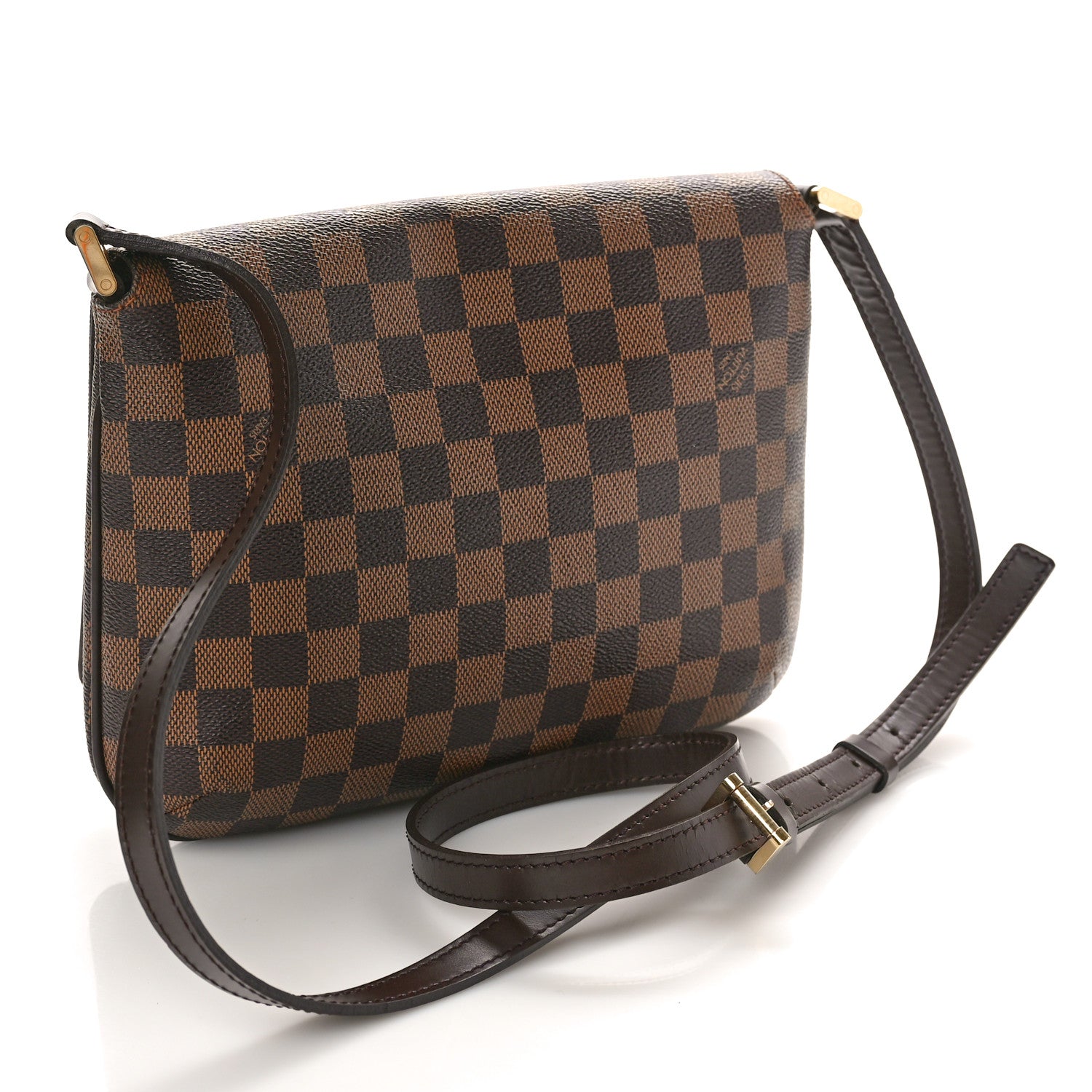 Louis Vuitton Damier Ebene Musette Tango Long Strap 3 of 11