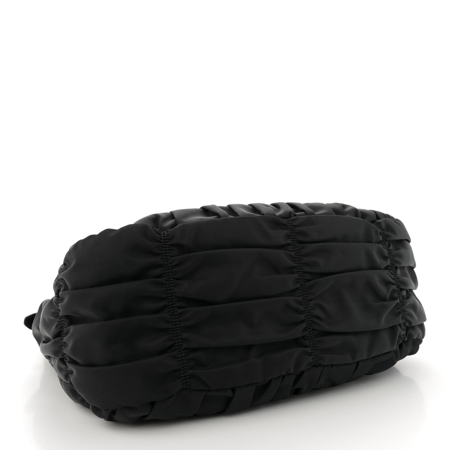 Prada Tessuto Nylon Gaufre Tote Black 4 of 13