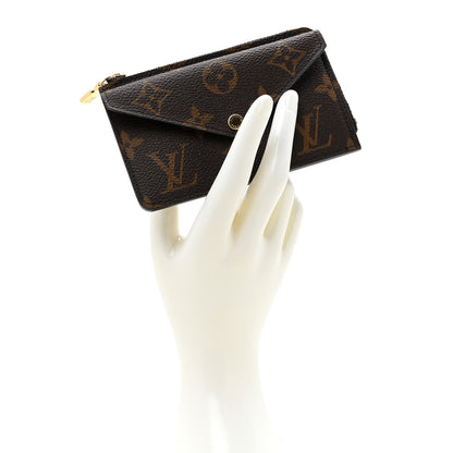 Louis Vuitton Monogram Recto Verso Card Holder Black 2 of 7