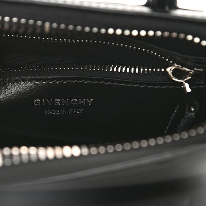 Givenchy Box Calfskin Mini Lock Antigona Shoulder Bag Black 5 of 11