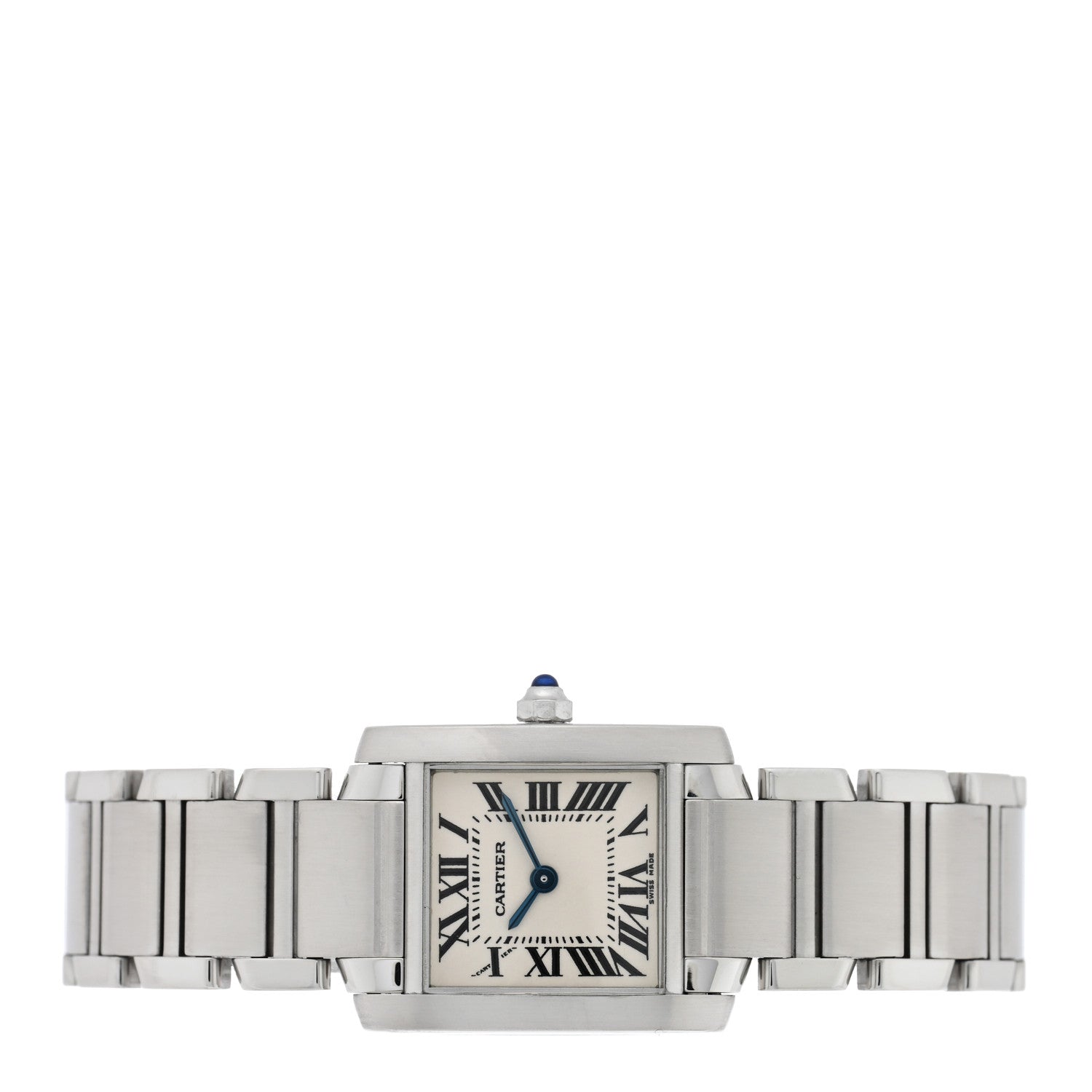 Cartier Stainless Steel 20mm Tank Francaise Quartz Watch 2 of 4