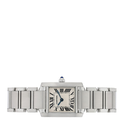 Cartier Stainless Steel 20mm Tank Francaise Quartz Watch 2 of 4