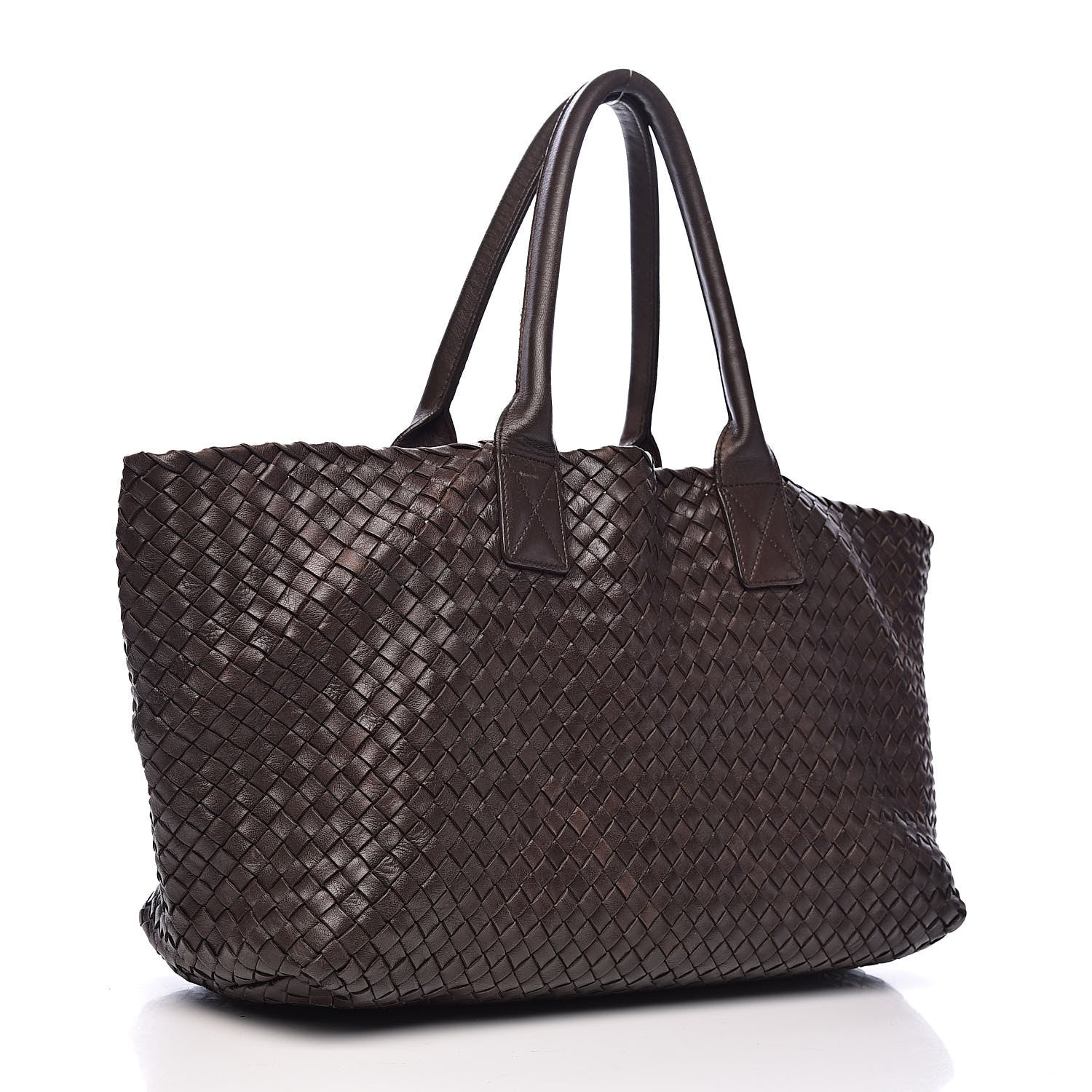 Bottega Veneta Nappa Intrecciato Medium Cabat Ebano 4 of 28