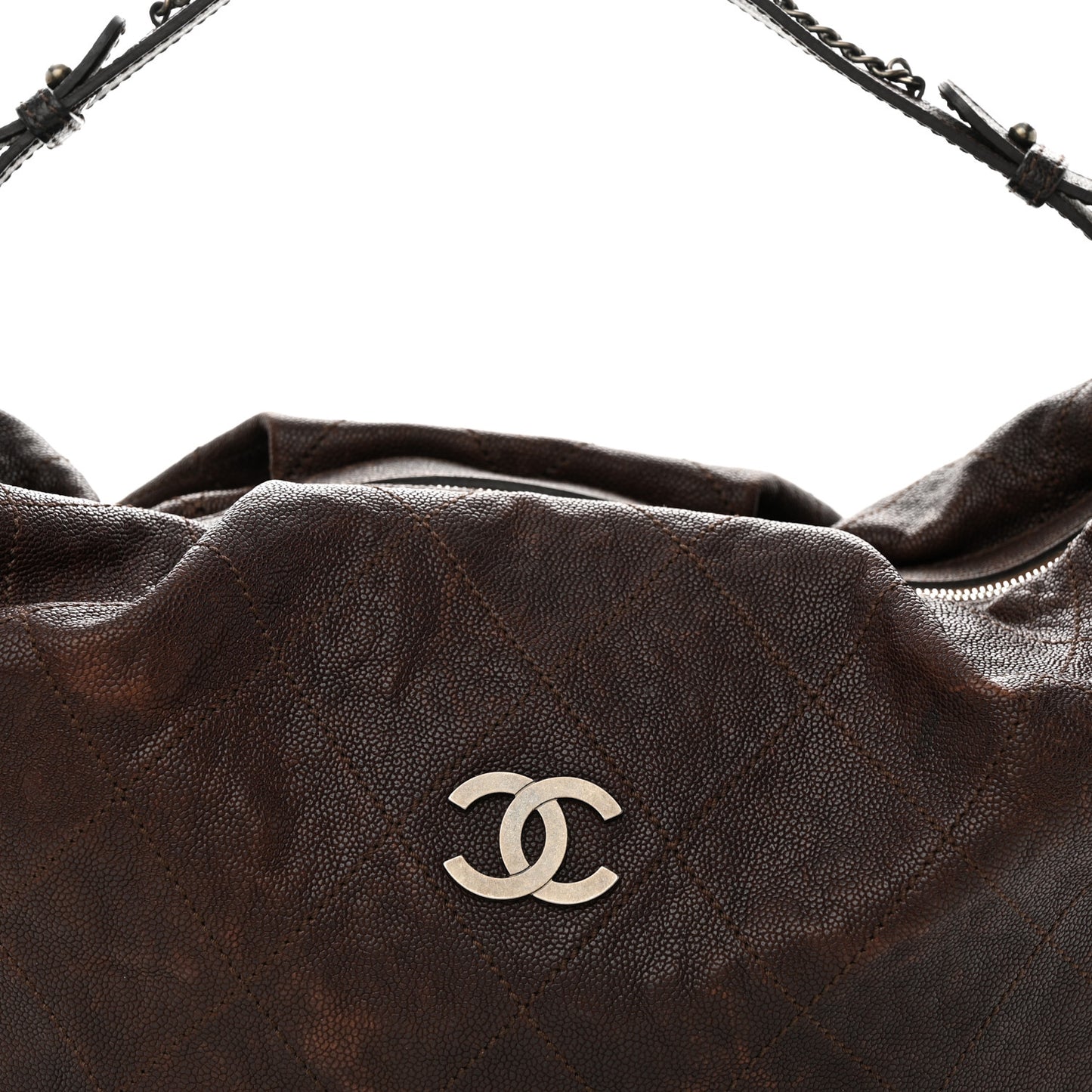 Caviar Outdoor Ligne Large Hobo Brown