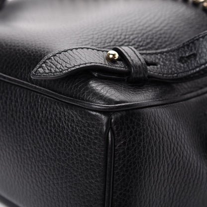 Gucci Pebbled Calfskin Soho Chain Backpack Black 10 of 14