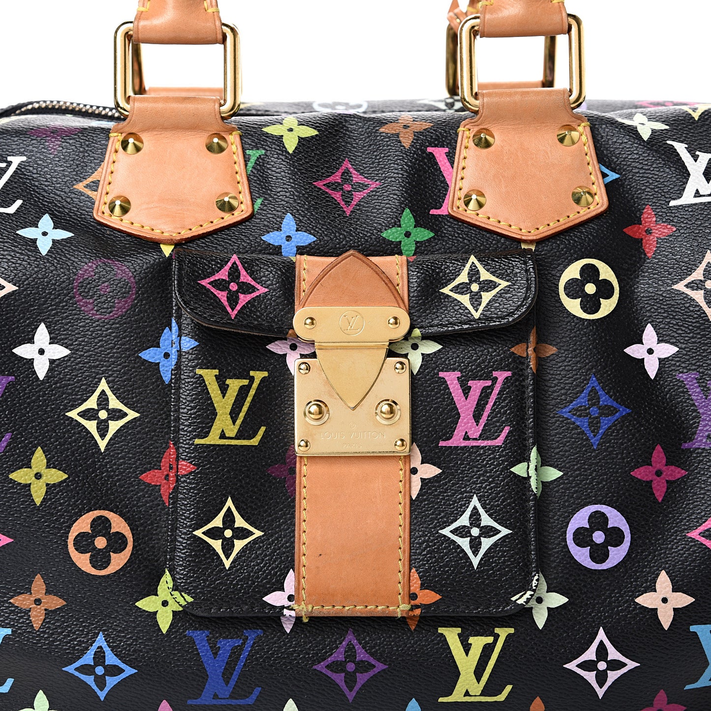 Monogram Multicolor Speedy 30 Black