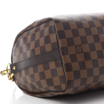 Louis Vuitton Damier Ebene Speedy Bandouliere 25 9 of 10