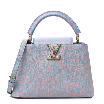 Louis Vuitton Taurillon Summer Stardust Capucines BB Lilas Purple 1 of 7