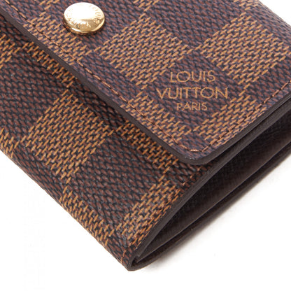Louis Vuitton Damier Ebene Porte-Monnaie Plat Coin Purse 4 of 8