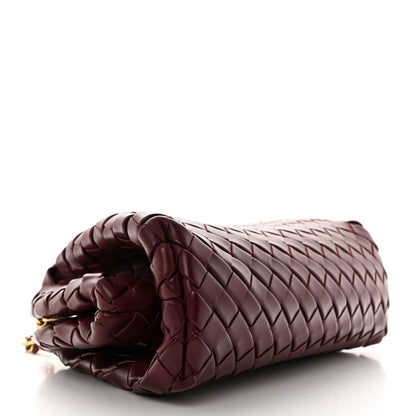 Bottega Veneta Nappa Intrecciato Teen The Lauren 1980 Clutch With Chain Barolo 4 of 10