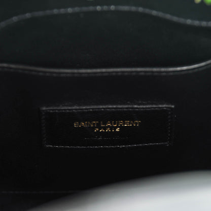 Saint Laurent Calfskin Prairie Printed Nano Sac De Jour Black Multicolor 6 of 7