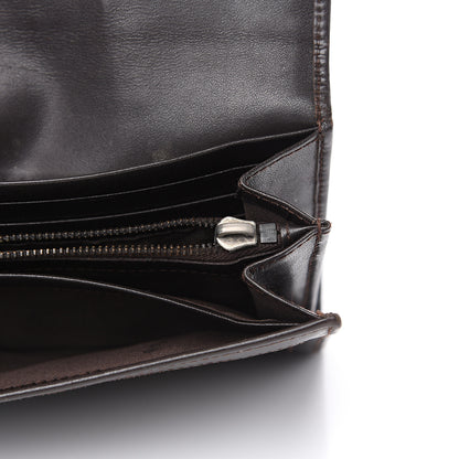 Fendi Zucca Continental Wallet Tobacco 10 of 12
