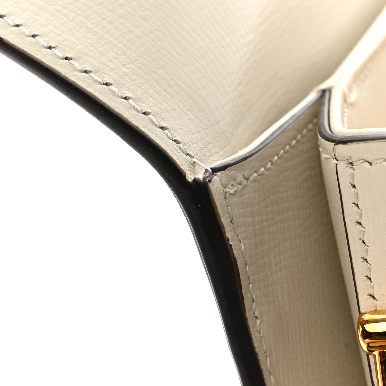 Gucci Azalea Calfskin Horsebit 1955 Shoulder Bag Mystic White 11 of 12