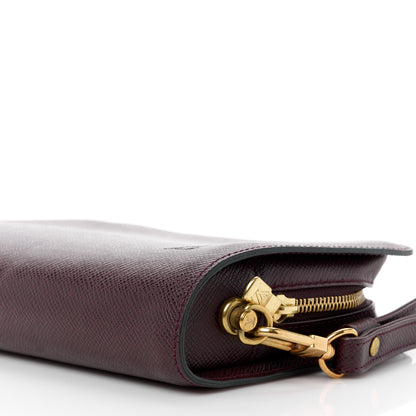 Louis Vuitton LOUIS VUITTON Taiga Baikal Pochette Acajou 11 of 13