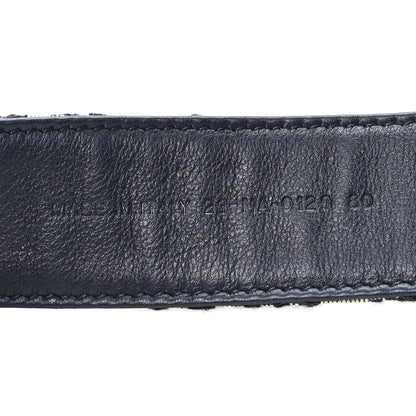 Christian Dior Oblique Diorquake Belt 80 32 Blue Multi 4 of 5