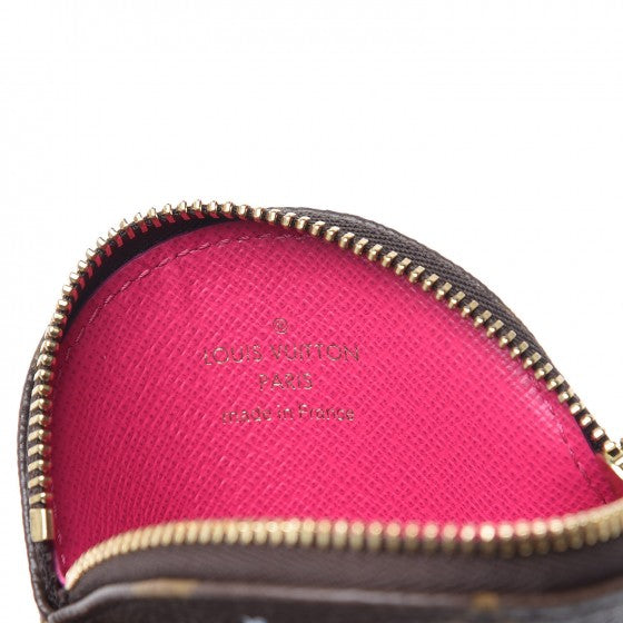 Monogram 2018 Christmas Animation Round Coin Purse