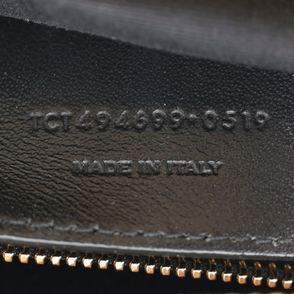 Saint Laurent Metallic Calfskin Y Quilted Small Loulou Monogram Chain Satchel Brome 7 of 11