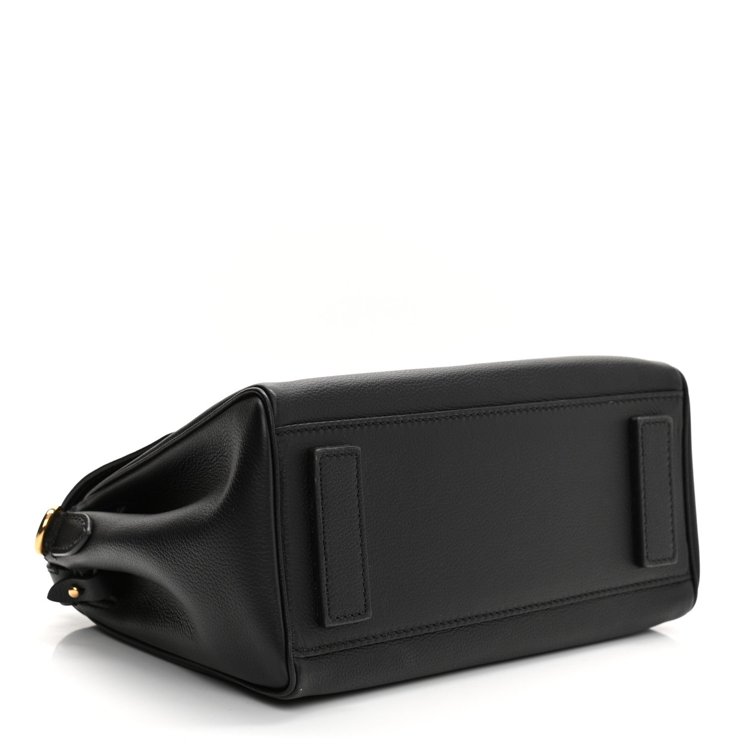 Versace Calfskin Medium La Medusa Top Handle Handbag Black 6 of 21