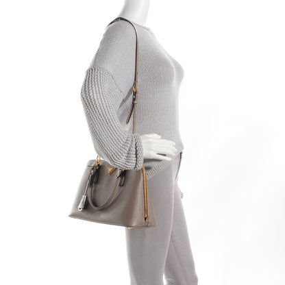 Prada Saffiano Lux Medium Promenade Tote Argilla 4 of 11