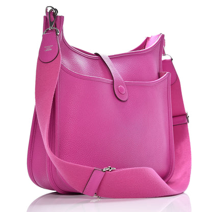 Hermes Taurillon Clemence Evelyne III PM Magnolia 3 of 13